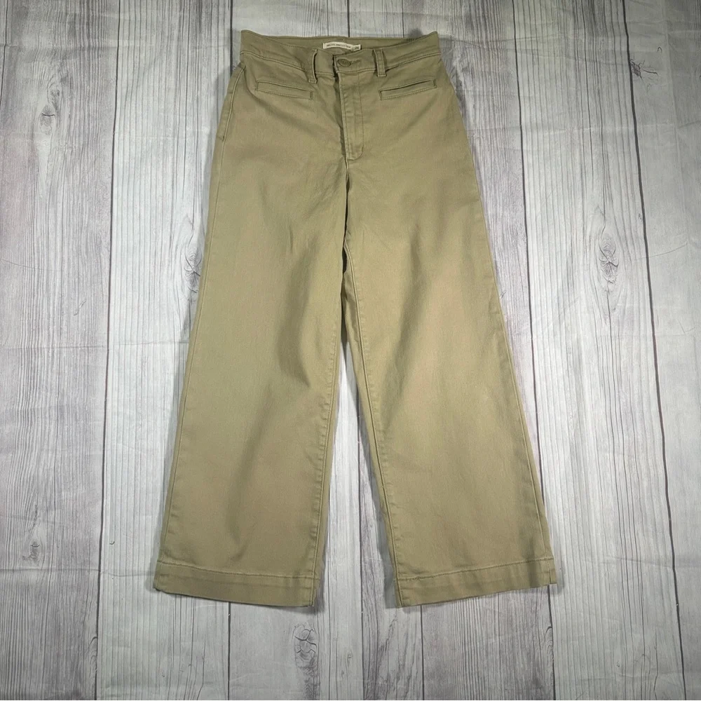 Women’s Levi’s Ribcage Wide Leg Cropped Pants Size 26 x 26